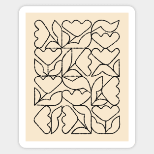 Tulip Grid Sticker